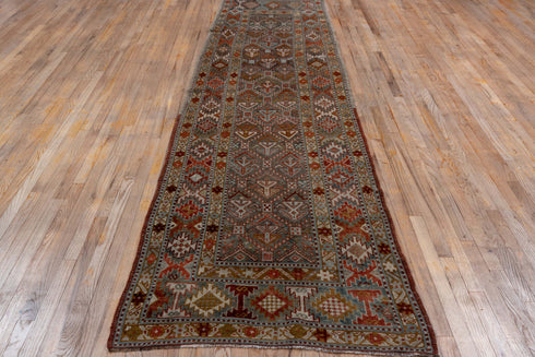 Antique NW Persian Runner Rug (3' x 12')